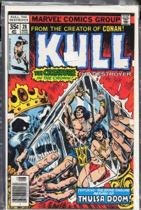 Kull the Destroyer #28 (1978) Kull