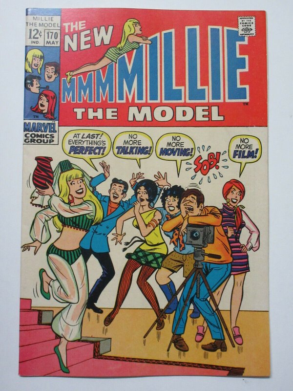 Millie the Model (Marvel May 1969) #170 VF Stan Lee and Goldberg