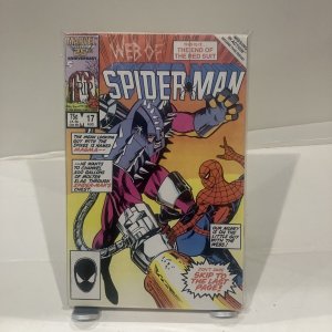Web of Spider-Man #17  - The Magma Solution! - Marvel - 1986