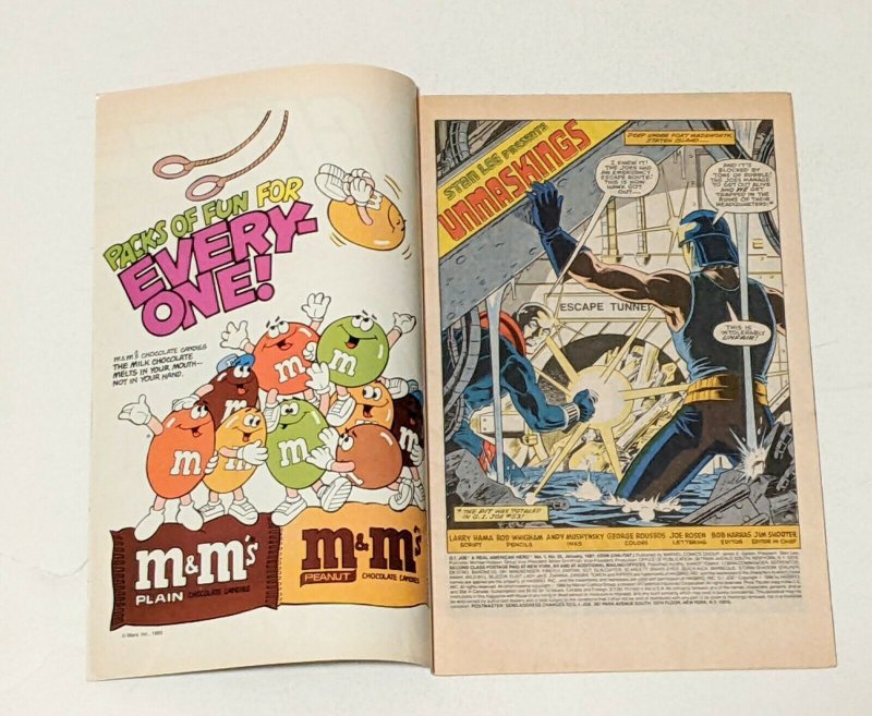 G.I. Joe #55 (Jan 1987, Marvel) VG 4.0 1st appearance Lowlight 