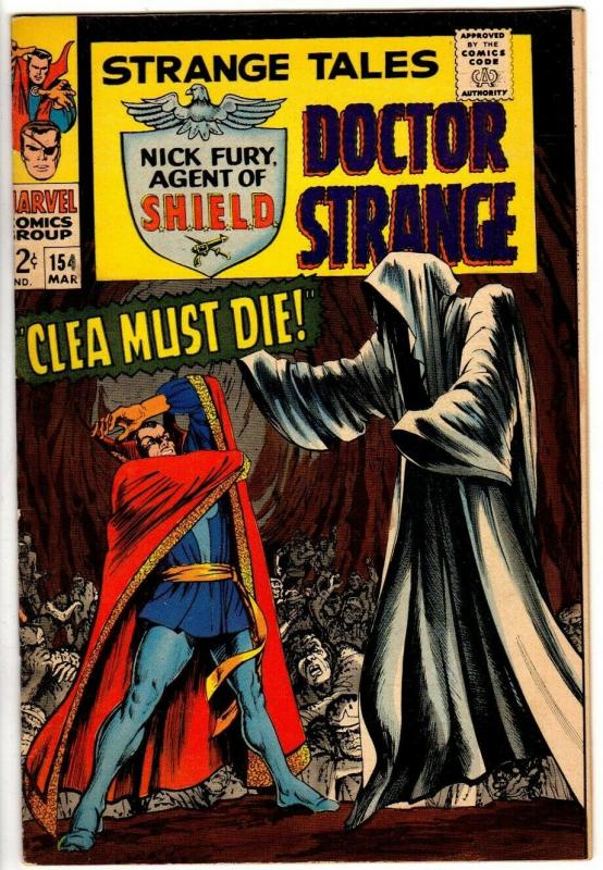 STRANGE TALES 154 VERY GOOD-FINE   March 1967