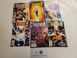 6 DC Comic Books Firestorm #13 14 15 16 17 18 48 TJ1