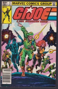 G.I. Joe A Real American Hero 4 (1983) FN 6.0 Marvel Comics