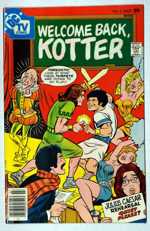 Welcome Back Kotter #5 8.0 VF