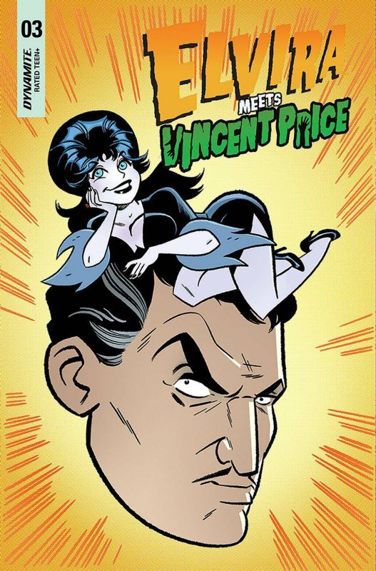 ELVIRA MEETS VINCENT PRICE #3 CVR C MARQUES & BONE 