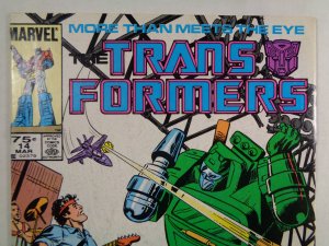Transformers #8 1st Appearance Grimlock/Dinobots #14 Marvel Comics 1985/86