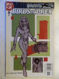 BIRDS OF PREY # 39 DC ACTION ADVENTURE MOVIE