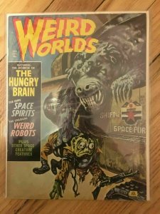 WEIRD WORLDS VOL 2, NO 1 - 1971 EERIE MAGAZINES - VF