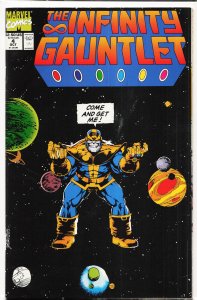 The Infinity Gauntlet #4 Direct Edition (1991)