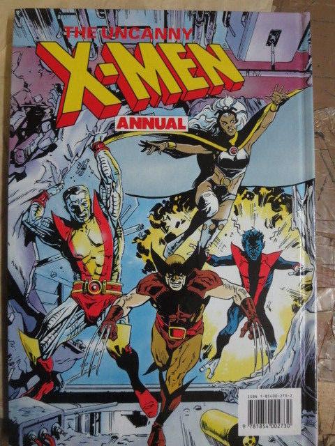 UNCANNY X-MEN 1992 ANNUAL MARVEL UK HARDCOVER GN With TEXT STORY 62 PAGES F-VF+