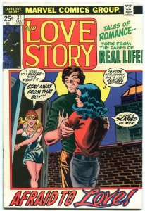 Our Love Story #31 1974- Marvel Bronze Age Romance- African American story