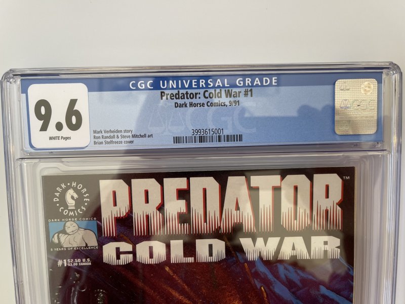 Predator Cold War #1 CGC 9.6 (1991)