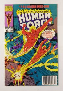 SAGA OF THE ORIGINAL HUMAN TORCH #02 (1990) RICHARD F. BUCKLER | NEWSSTAND