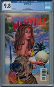 MARVILLE #3 CGC 9.8 SEXY GREG HORN COVER