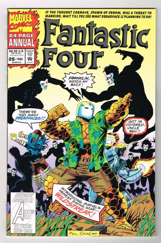 Fantastic Four Annual #26 (1993) 64 pages Marvel Comics