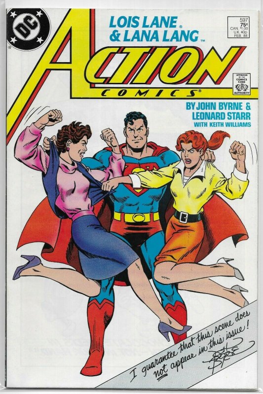 Action Comics #584-600, Annual #1 100% complete set Byrne Demon Teen Titans