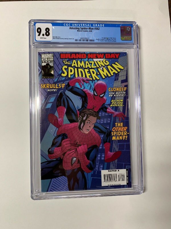 Amazing Spider-man 562 Cgc 9.8 Marvel