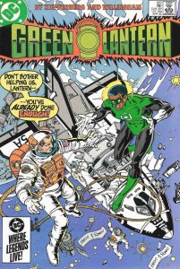 Green Lantern (2nd Series) #187 FN ; DC | John Stewart NASA Cover