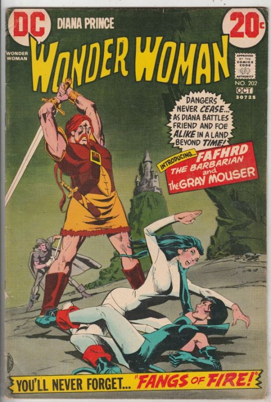 Wonder Woman #202 (Oct-72) VF High-Grade 
