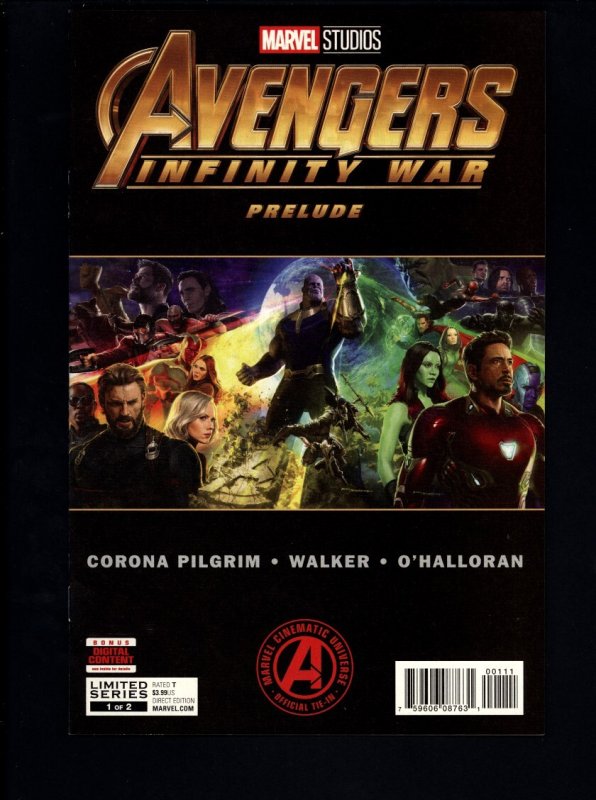 Marvel's Avengers: Infinity War Prelude #1 (2019)