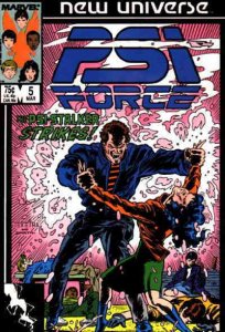 Psi-Force #5 FN ; Marvel | New Universe