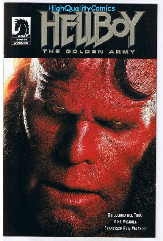 HELLBOY : GOLDEN ARMY,  NM-, Promo, Mignola, Photo cv, 2008