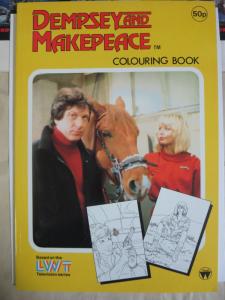 Dempsey and Makepeace Coloring Book Based on the UK Police TV Series