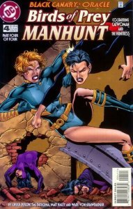 Birds of Prey Manhunt #4 DC Comics December Dec 1996 (VFNM)