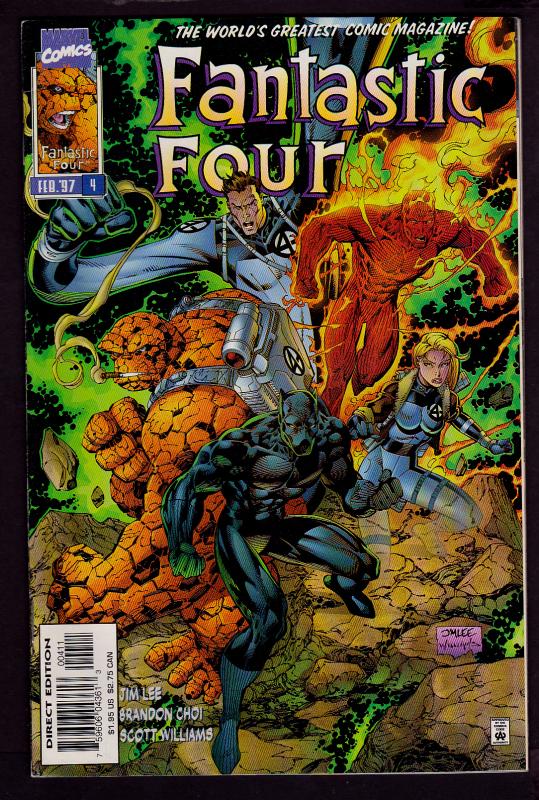 Fantastic Four #4 (2nd Series, 1996)   7.5 VF-