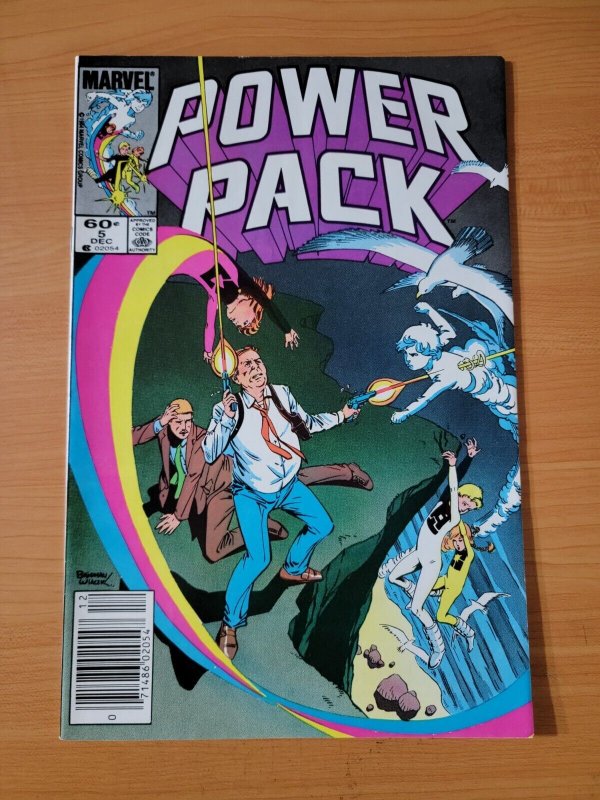 Power Pack #5 Newsstand Variant ~ NEAR MINT NM ~ 1984 Marvel Comics