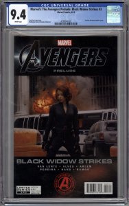 Marvel's The Avengers Prelude: Black Widow Strikes #3 (2012) Scarlett Jo...