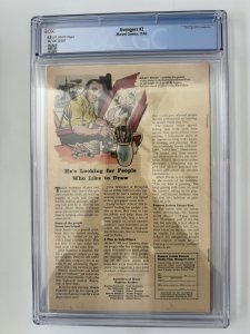 Avengers #2  CGC 6.0 1st app Space Phantom Marvel Comics (1963)