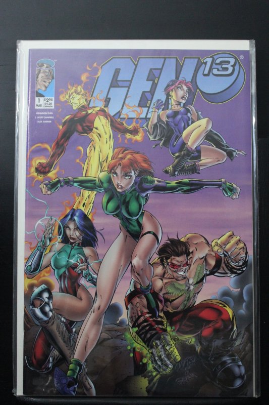 Gen 13 1 Newsstand Edition 1995 Comic Books Modern Age Wildstorm Superhero Hipcomic 4243