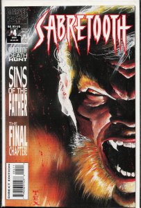 Sabretooth #4 (1993) Sabretooth