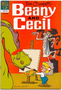 BEANY AND CECIL #4 & #5 (1963) 7.0 FN/VF Great Willie Ito Art • BEANYLAND map!