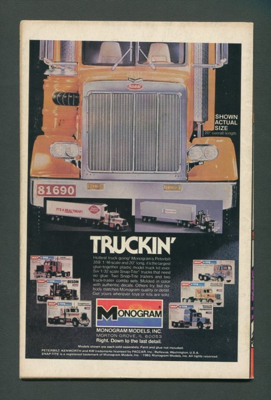 Marvel Super Heroes #96 (HULK)  /  5.5 FN-  /  April 1981