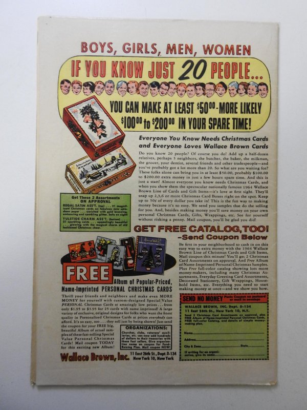 The X-Men #7 (1964) VG+ Condition ink on fc