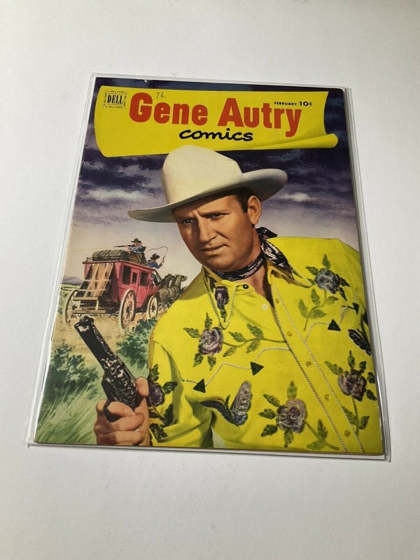 Gene Autry Comics 60 Fn Fine 6.0 Dell Comics 