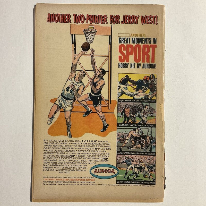 Fantastic Four 51 1966 Marvel Cover Detatched F/GD fair/good 1.5