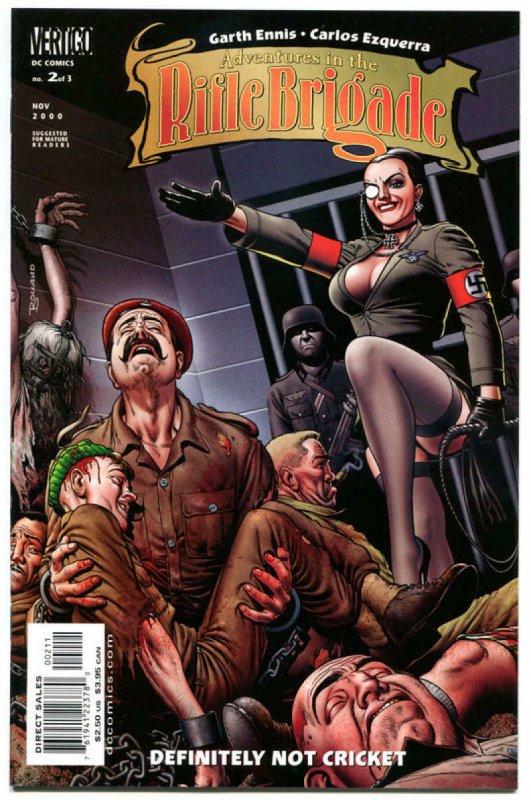 ADVENTURES in the RIFLE BRIGADE #1 2 3, NM+,  Garth Ennis, Vertigo, WWII,  2000