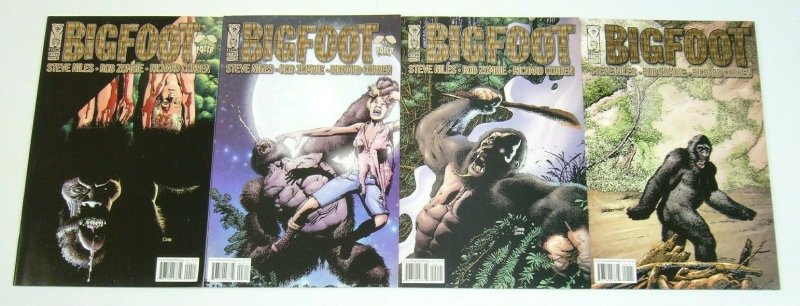 Bigfoot #1-4 VF/NM complete series - rob zombie - steve niles - richard corben