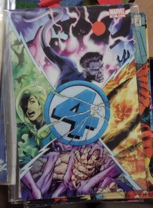 Fantastic Four  # 587  2011  MARVEL DISNEY  KEY DEATH OF JOHNNY STORM