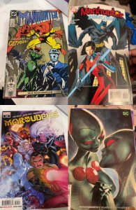 Lot of 4 Comics (See Description) Manhunter, Marauders, Martian Manhunter