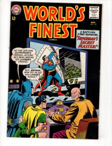 World's Finest Comics #137 (1963) Lex Luthor Appearance SUPERMAN BATMAN