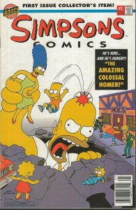Simpsons Comics #1 ORIGINAL Vintage 1993 Bongo Comics