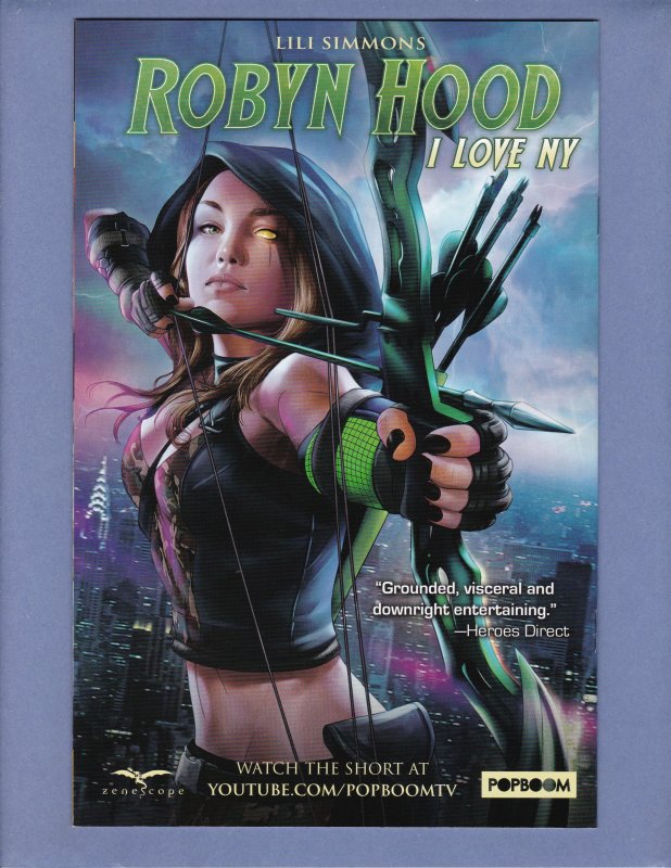 Robyn Hood The Curse #2 NM Variant Cover B Zenescope 2018