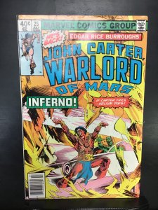 John Carter Warlord of Mars #25 (1979)vf