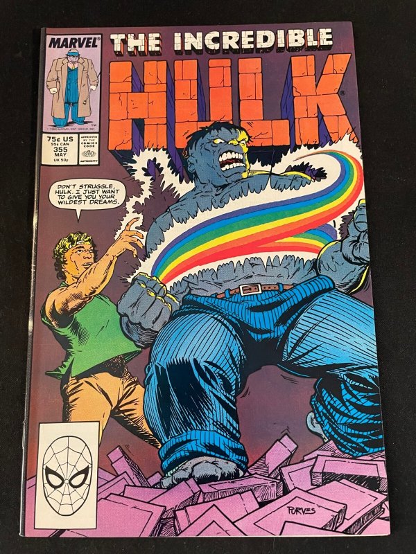 THE INCREDIBLE HULK #355, 356, 357, 358