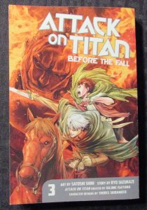 2014 ATTACK ON TITAN Before the Fall 3 SC VF 8.0 Kodansha Comics 192pgs