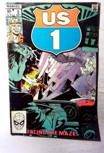 U.S. 1 #5 (1983) Marvel Comics 1st Print Comic Book